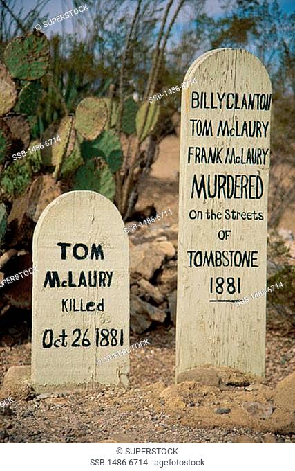 Boothill Cemetery Tombstone Arizona, USA