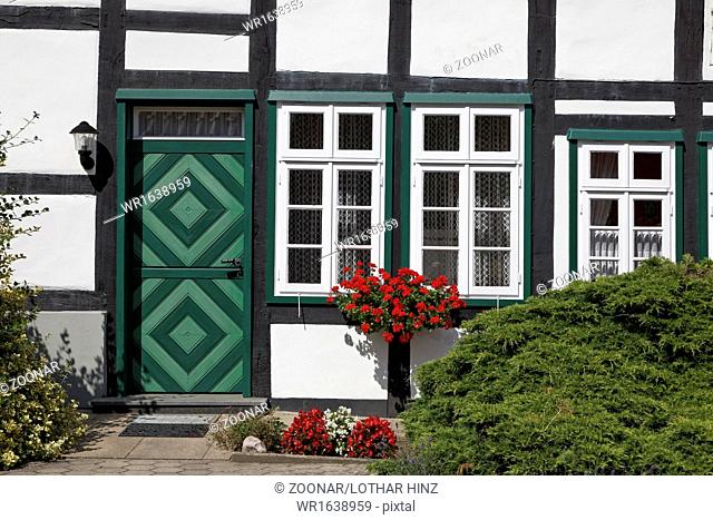 Schledehausen, Timbered house in Northern Germany