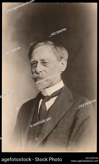 Portrait of Leonhard Stejneger (1851-1943), Circa 1910s. Creator: Charles E Kerfoot