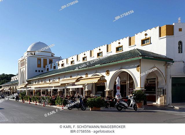 New Market, Nea Agora, oriental-style market hall, new town, Rhodes, Rhodos Island, Dodecanese, Greece