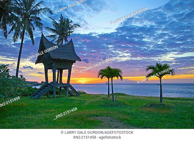 Sunset at Sanur Beach, Bali, Indonesia