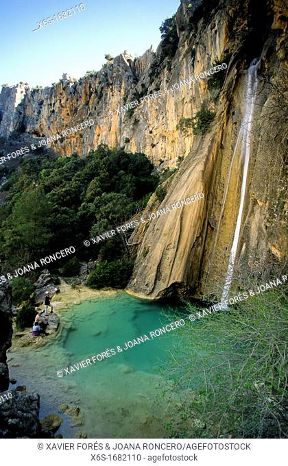 Waterfall of Linarejos, Natural Park of Cazorla, Segura y las Villas, Jaén, Spain