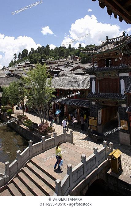 Old town of Lijiang, Yunnan Province, China