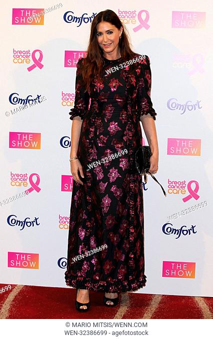 The Breast Cancer Care Fashion Show held at the Park Plaza, Westminster Bridge - Arrivals Featuring: Lisa Snowdon Where: London