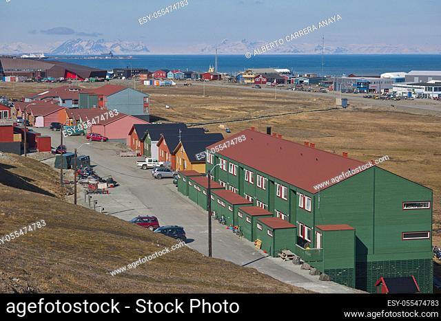 Longyearbyen, Arctic, Spitsbergen, Svalbard, Norway, Europe