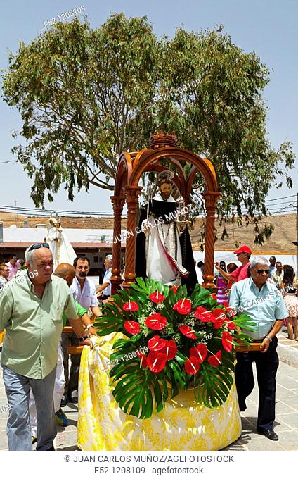 Festividad Santo Domingo de Guzman  Pueblo Tetir  Isla Fuerteventura  Provincia Las Palmas  Islas Canarias  España