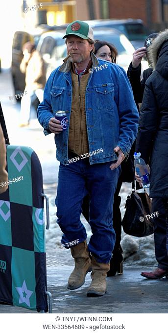 Rooster McConaughey and Wayne 'Butch' Gilliam arrive at AOL Build Featuring: Rooster McConaughey Where: Manhattan, New York