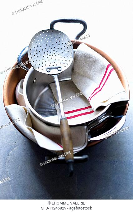 Kitchen utensils for making preserves