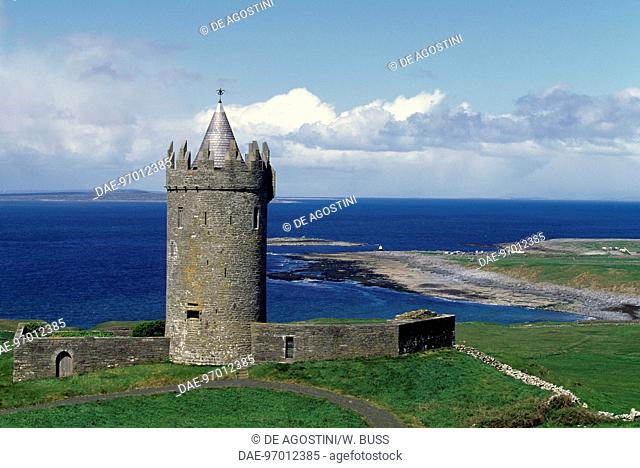 Doonagore Castle, Doolin, the Burren, Ireland, 16th century