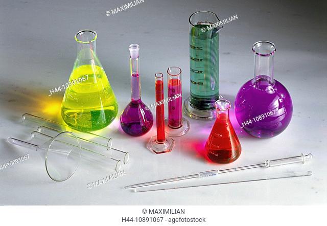 Beaker, Chemical, Chemistry, Colourful, Cylinder, Equipment, Flask, Fluid, Glass, Glassware, Industry, Lab, Laboratory, Liquid