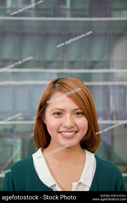 Portrait of Smiling Businesswoman