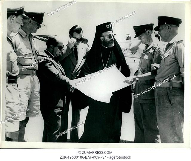 1972 - Archbishop Makarios and Mr. Amery visit boundaries of Bases in Cyprus. It was announced in Nicosia , Cyprus, last night that agreement had been reached...