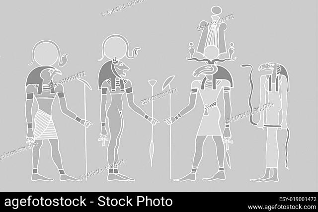 Egyptian gods, goddess and symbols