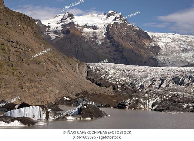 Svinafelljokull glacier, Iceland
