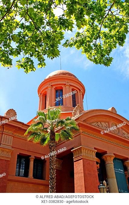Victor Balaguer Library-museum building, Vilanova i la Geltrú, Catalonia, Spain