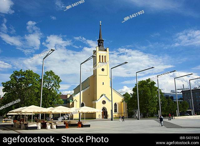 St. John's Church, Baltic States, Europe, Vababuse Valjak, Tallinn, Estonia, Europe