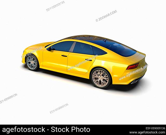 Audi A7 Isolated on White Executive Car Mid-size Luxury Car, German Liftback, Premium Car Sportback, Coupe, Sportback,  Audi AG is a German Automobile...