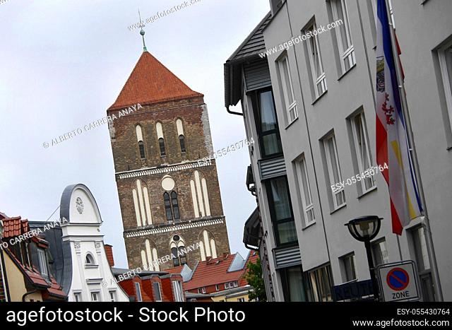 St. Nicholas Church, Old Town, Rostock, Germany, Europe