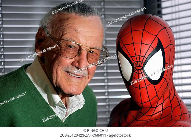 April 23, 2012 - Los Angeles, California, U.S. - Stan Lee, an American comic book writer, editor, actor, producer, publisher, television personality