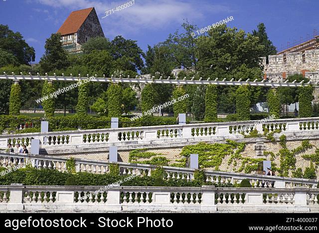 Hungary, Budapest, Castle Garden Bazaar, Várkert Bazár,