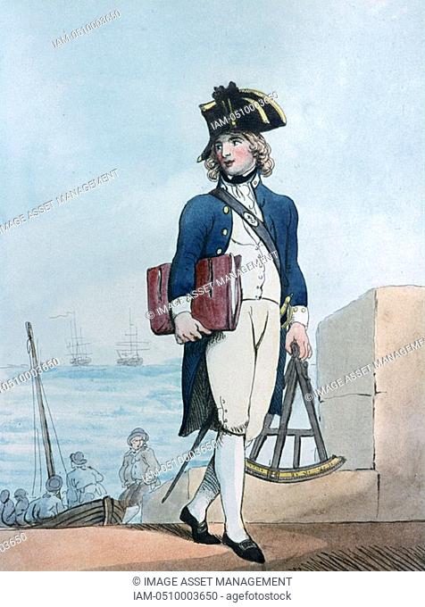 Candidate for the Marines', 1799  Found in the collection of the National Maritime Museum, London  Thomas Rowlandson