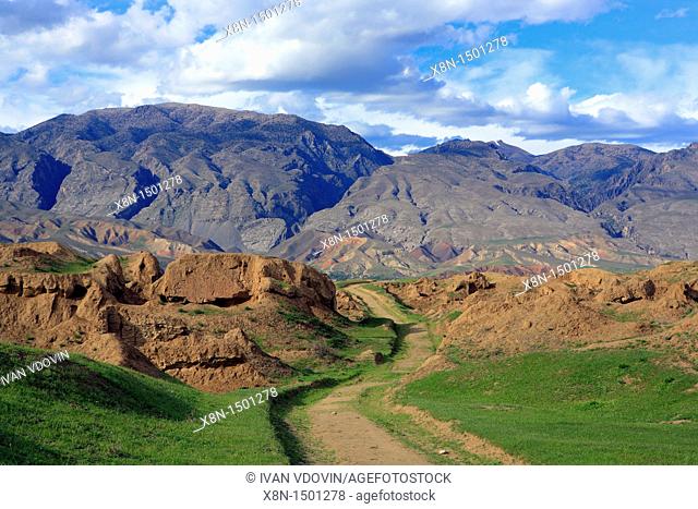 Ruins of Ancient Panjakent V-VIII c , Tajikistan