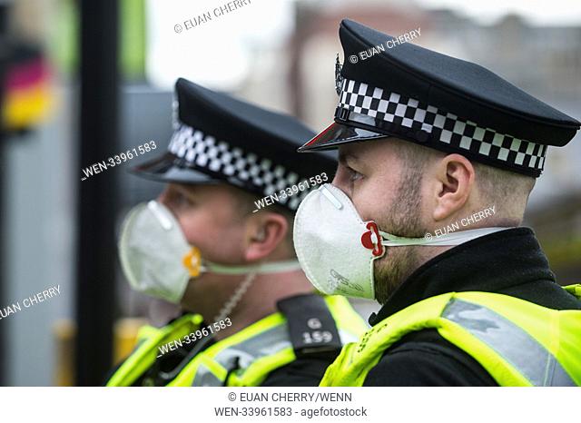 Scenes of emergency services responding to a fire that started in Victoria's nightclub on Sauchiehall in Glasgow. Featuring: Atmosphere Where: Glasgow