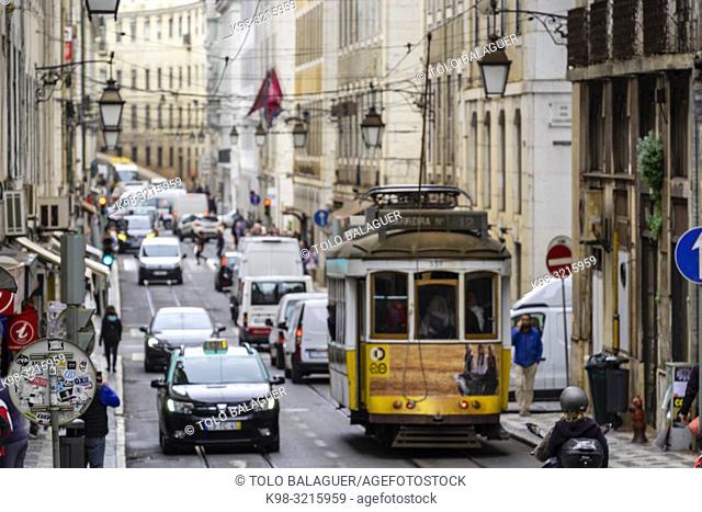 tranvía, Lisboa, Portugal