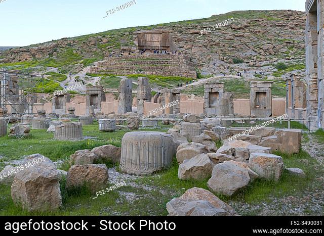 Persepolis, Ceremonial capital of Achaemenid Empire, Fars Province, Iran, Western Asia, Asia, Middle East, Unesco World Heritage Site