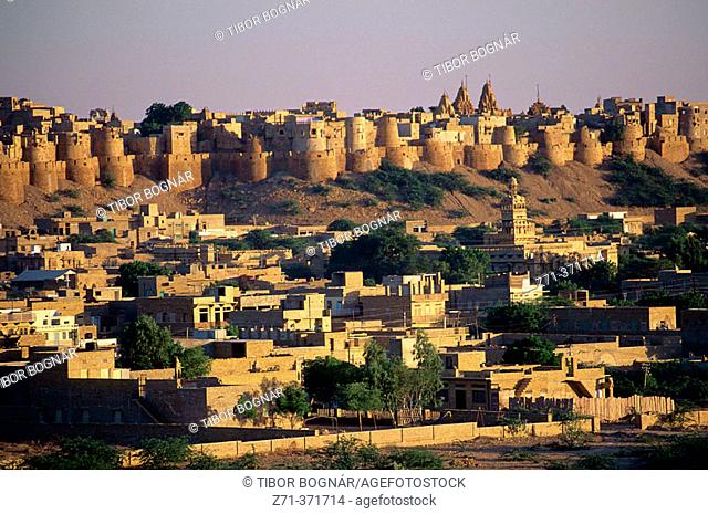 Panoramic view, Jaisalmer. Rajasthan, India