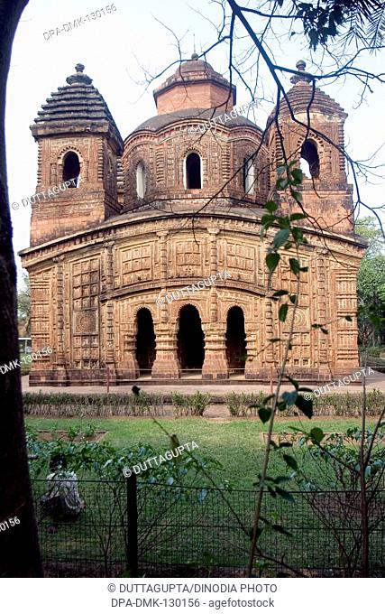 Shyamrai temple built by King Raghunath Singha in 1643 A.D. ; Bishnupur ; West Bengal ; India