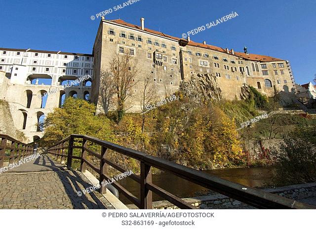 Castillo de Cesky Krumlov; Bohemia del Sur; Republica Checa