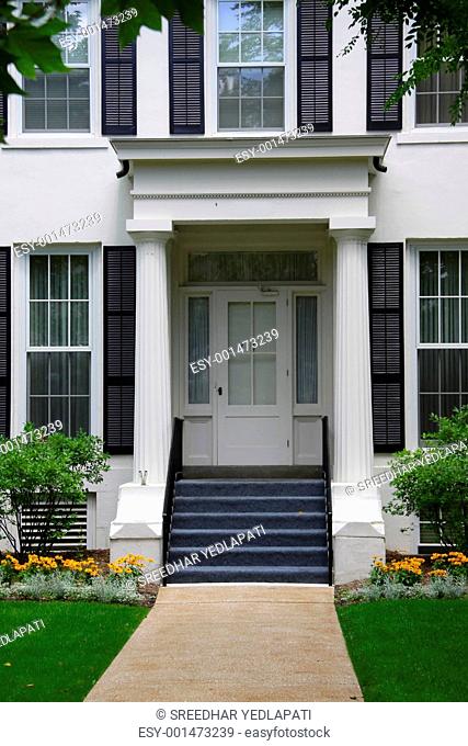 Beautiful home entrance