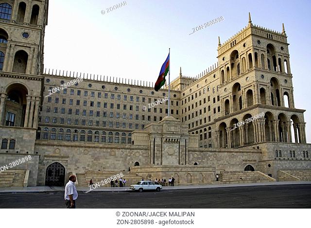 government house central baku azerbaijan