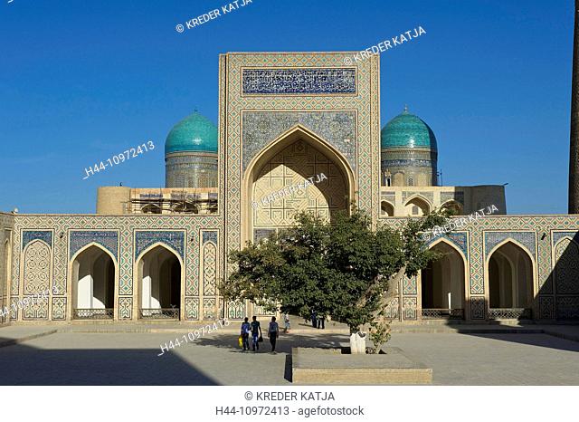 Asia, Uzbekistan, Central Asia, silk road, outside, day, building, construction, architecture, Buxoro, Bukhara, Medrese, Madrasa, Koran school, religion
