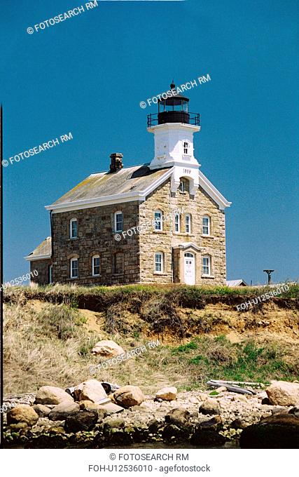 lighthouse located at Plum Island, New York, United States