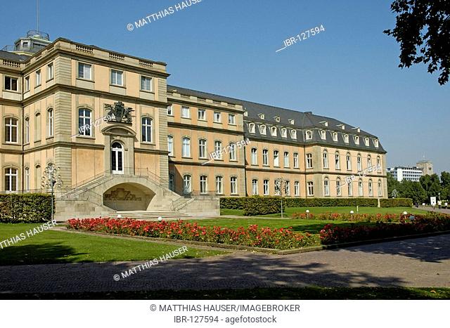 New Palace (Neues Schloss), Stuttgart, Baden-Wuerttemberg, Germany, Europe