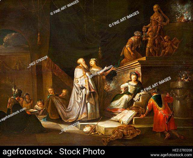 The Idolatry of King Solomon. Creator: Verdoel, Adriaen (c. 1620-1675)