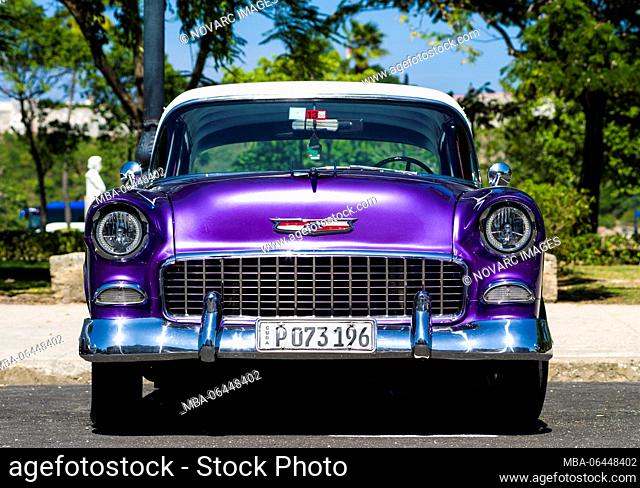 Old Chevrolet in best condition, Havana, Cuba