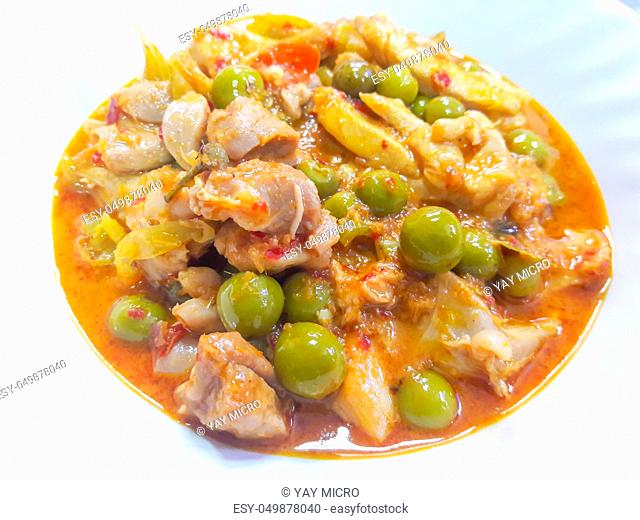 Phanaeng Curry Chicken , Thai Food