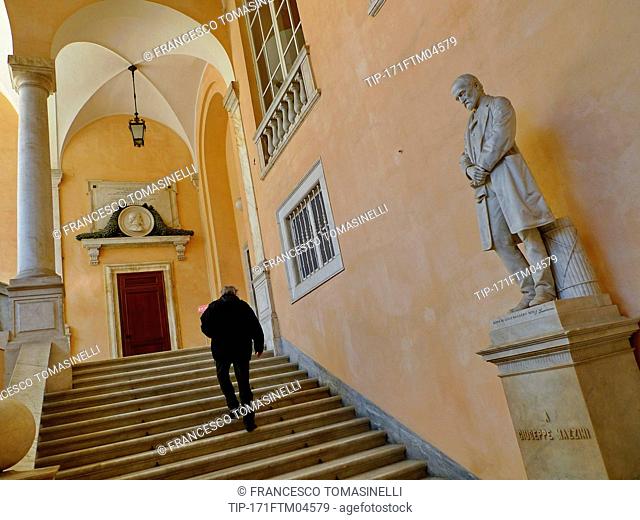 Italy, Liguria, Genoa, Tursi palace, Via Garibaldi, UNESCO world heritage