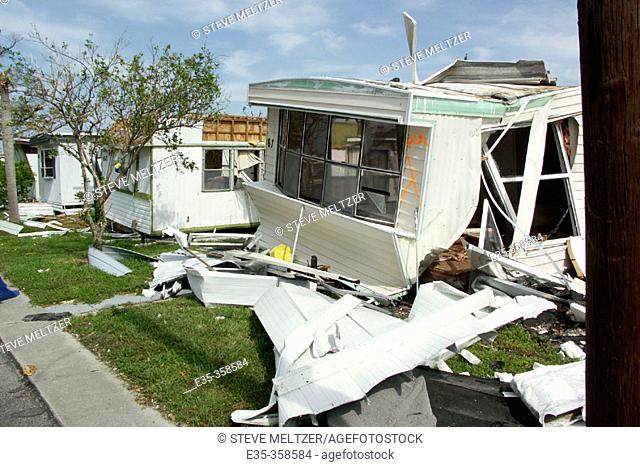 After Hurricane Charley. Florida, USA