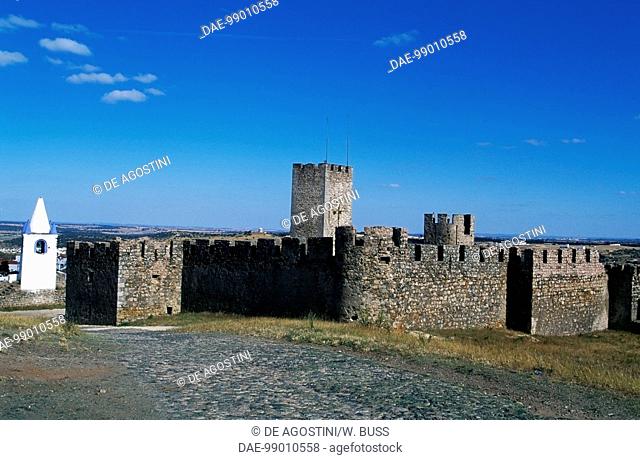Arraiolos castle, Alentejo. Portugal, 13th-14th century