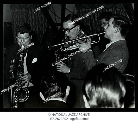 The Tubby Hayes Sextet playing at a modern jazz night at the Civic Restaurant, Bristol, 1955. Tubby Artist: Denis Williams