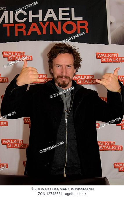MANNHEIM, GERMANY - MARCH 17: Actor Michael Traynor (Nicholas on The Walking Dead) at the Walker Stalker Germany convention