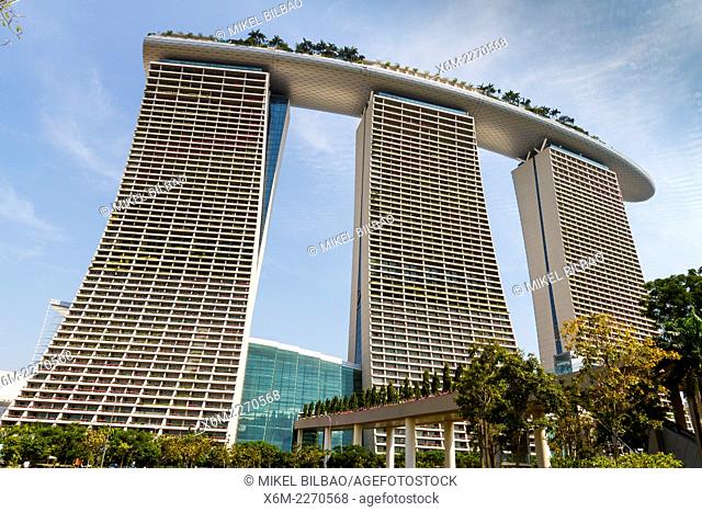 Marina Bay Sands Hotel. Singapore, Asia