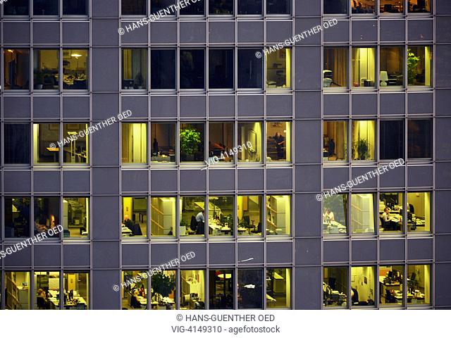 03.12.2013, Frankfurt, DEU, Germany, offices in the headquarters of Commerzbank AG Frankfurt - 03/12/2013