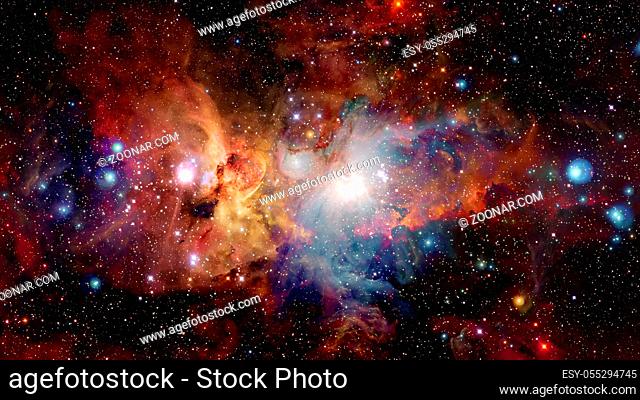 High quality space background. Elements of this image furnished by NASA