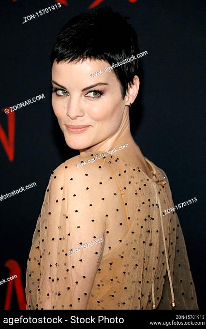Jaimie Alexander at the World premiere of Disney's 'Mulan' held at the Dolby Theatre in Hollywood, USA on March 9, 2020