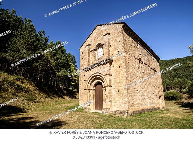 Church of Santa Marí­a de Iguácel, Garcipollera valley, Huesca, Spain